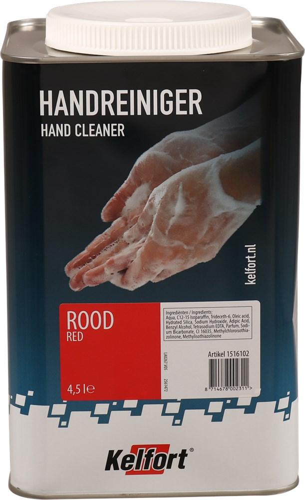 handreiniger met korrel kelfort