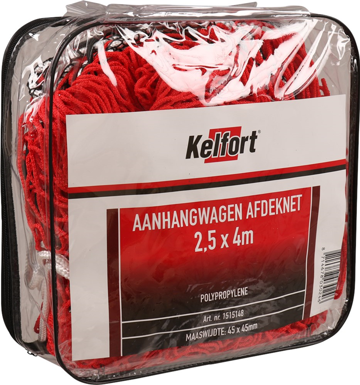 veiligheidsnet aanhanger polypropyleen