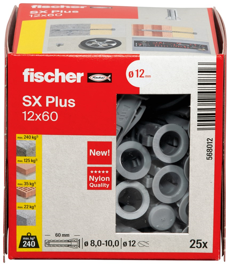plug nylon fischer
