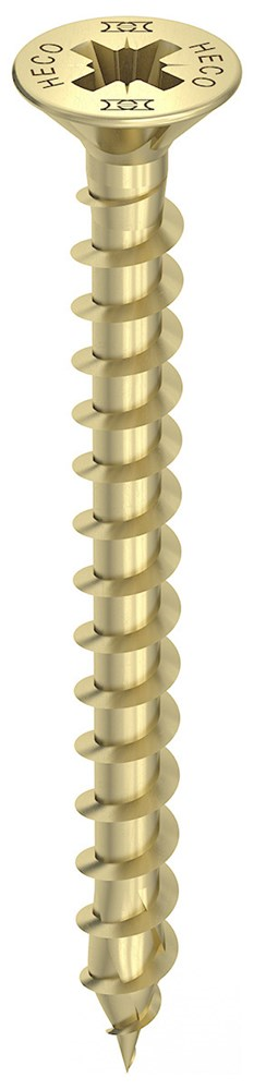 Spaanplaatschroef Geel Verzinkt Heco - 2.5X 16MM PK PZ1