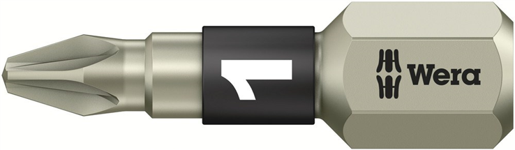 schroefbit pozidriv rvs wera