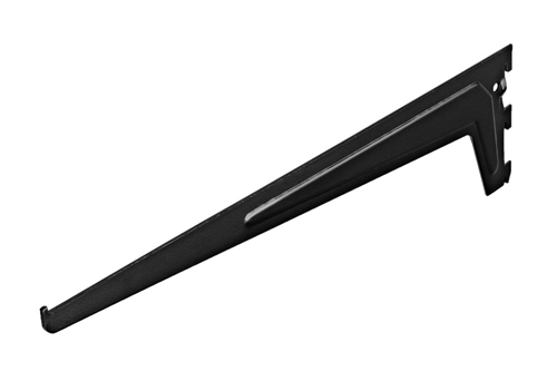 Plankdrager Staal Zwart - ENKEL ES500E 500MM