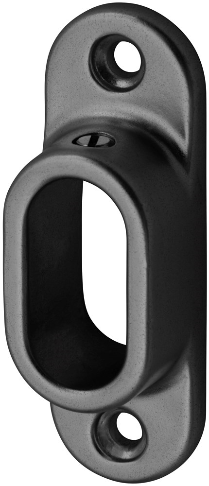 Eindsteun Aluminium Zwart Hermeta - GARDELUX 1 1175-70 22X71MM