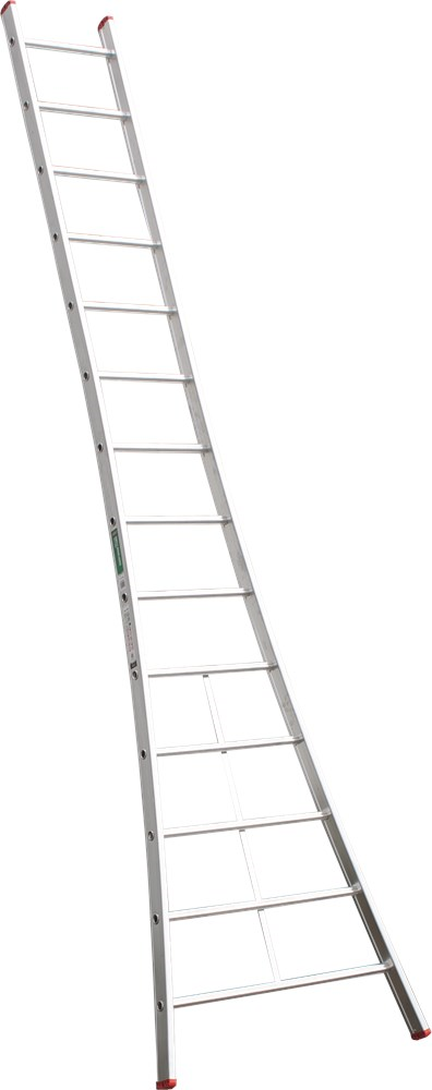 ladder enkel aluminium ongecoat kelfort