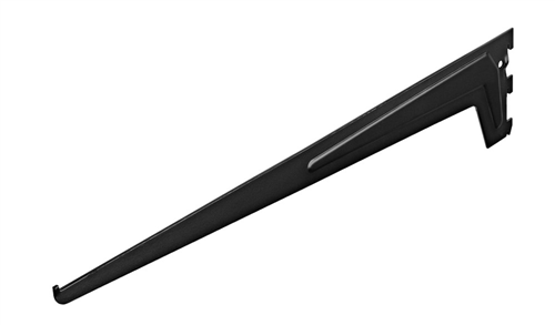 Plankdrager Staal Zwart - ENKEL ES600E 600MM