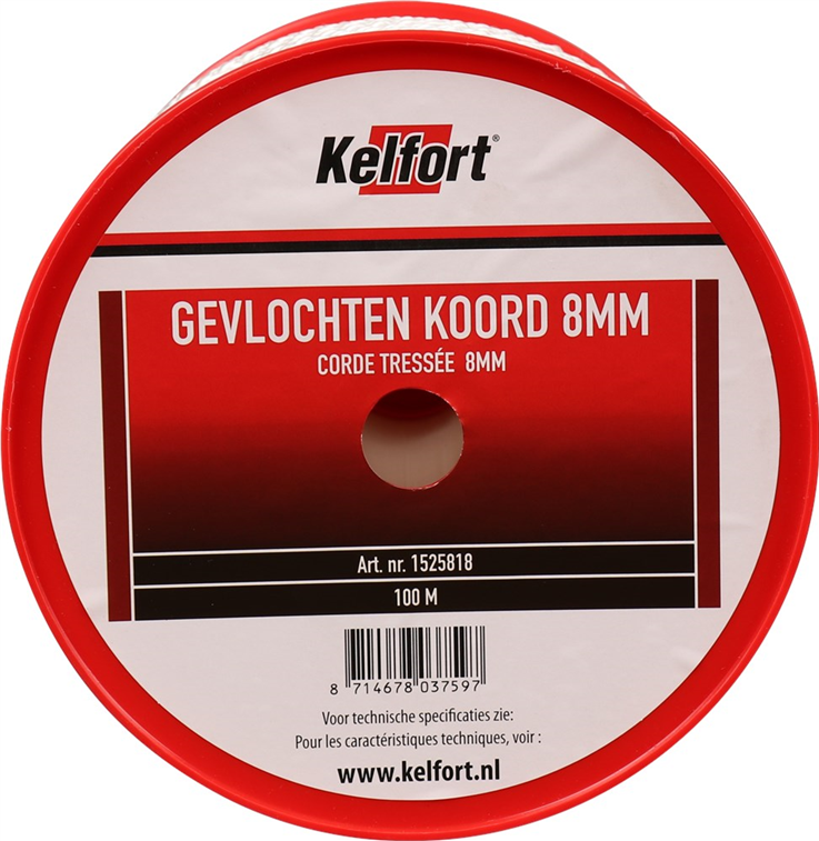 koord gevlochten nylon kelfort