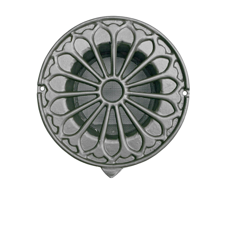 ventilatierooster aluminium brons weha