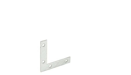 Raamhoek Recht Zm -  50X 50X10X1.5MM