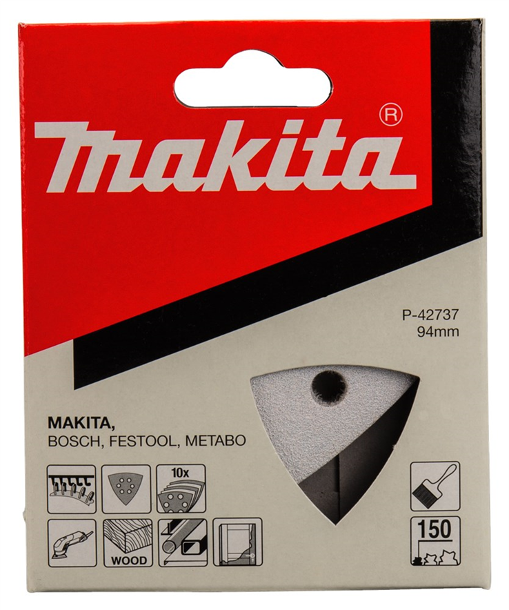 schuurpapier delta white velcro makita