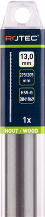 houtspiraalboor hss-g cilindrisch rotec-4
