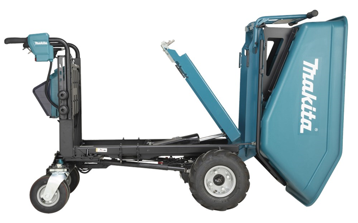 accu kruiwagen met bak makita