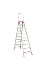 dubbele trap aluminum ongecoat kelfort-2