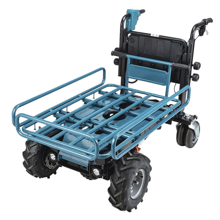 accu kruiwagen met rek makita