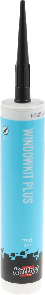 Beglazingskit Kelfort - WINDOWKIT PLUS 310ML ZWART