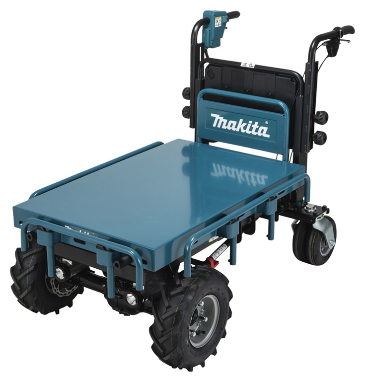 accu kruiwagen met rek makita
