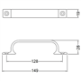 handgreep aluminium mat zwart hermeta-4