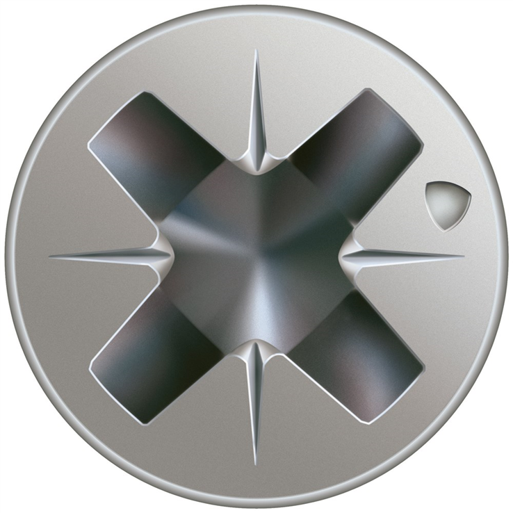 glaslatschroef rvs spax