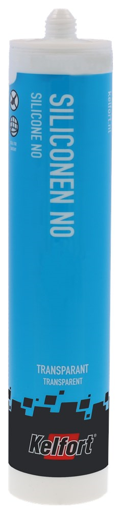 Siliconenkit No Kelfort - 310ML TRANSPARANT