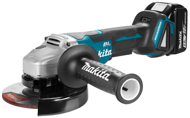 accu haakse slijper makita 125mm