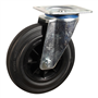zwenkwiel zwart volrubber-2