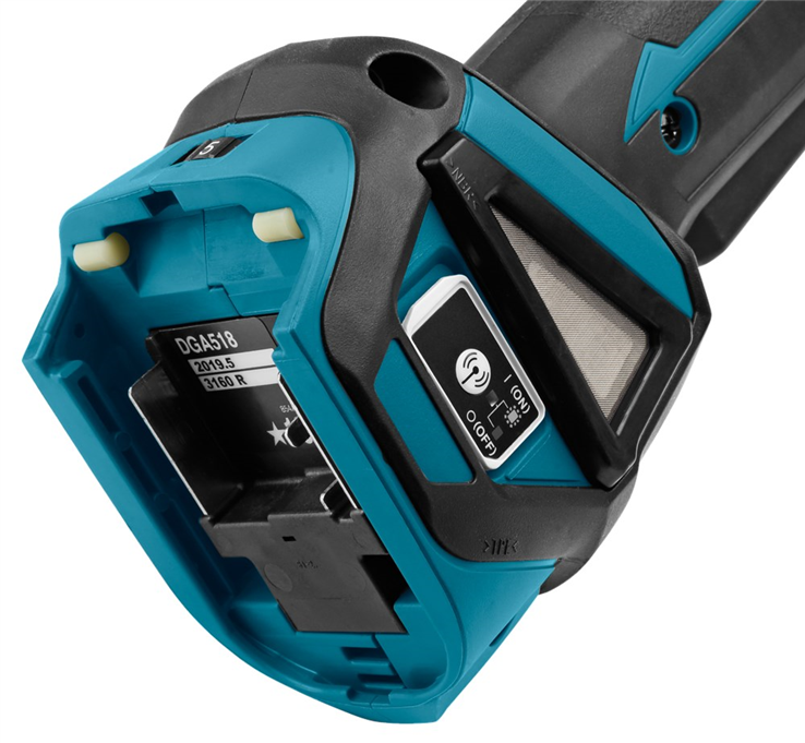 accu haakse slijper makita 125mm