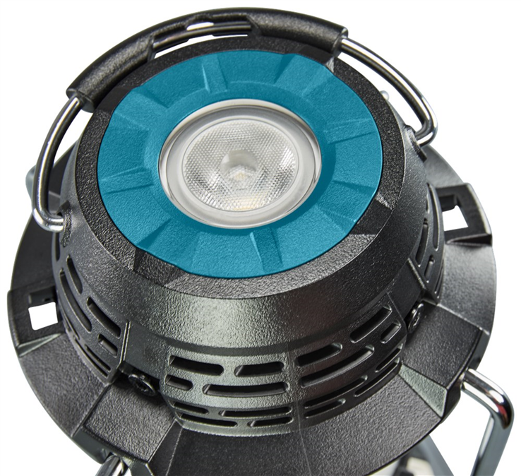 accu camping lamp met radio makita