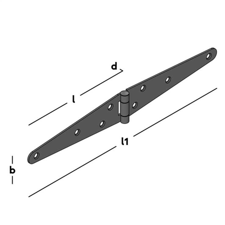 staartheng zwart epz