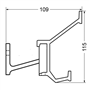kapstok aluminium f1 mat hermeta-5
