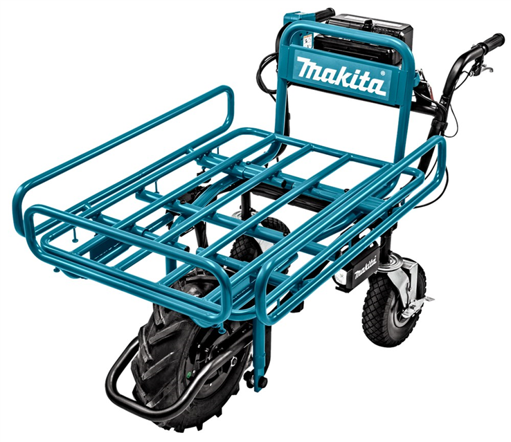 accu kruiwagen met rek makita