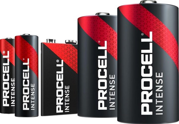 batterijen blok procell intense