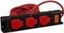 verdeelblok nylon 3-voudig met kabel-4