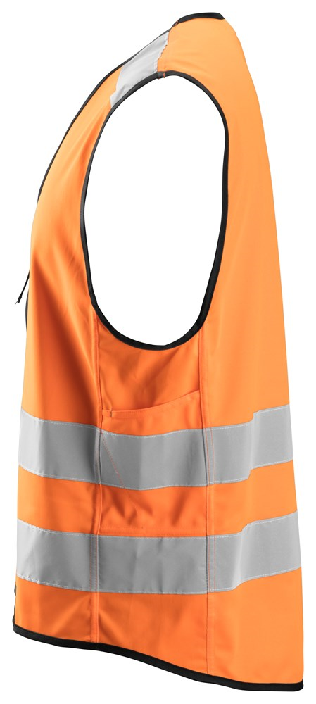 Veiligheidsvest Reflecterend Snickers - 9153 ORANJE FLUOR XXL