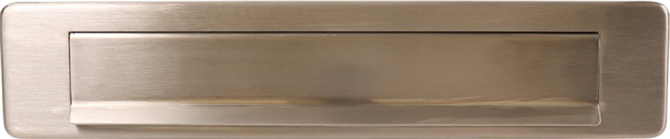 briefplaat rvs a4 oxloc