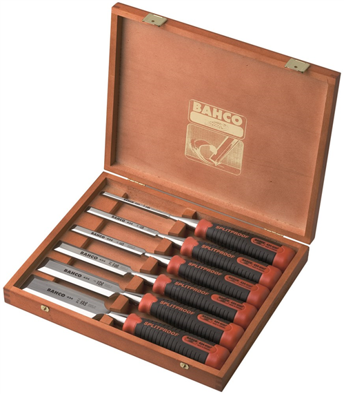 Steekbeitelset Bahco Ergo - 434-S6-EUR 6-DELIG 6-32MM