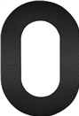 huisnummer rvs a2 mat zwart oxloc-2
