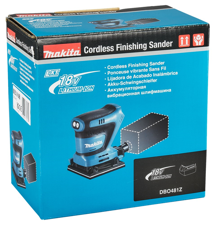 accu vlakschuurmachine makita