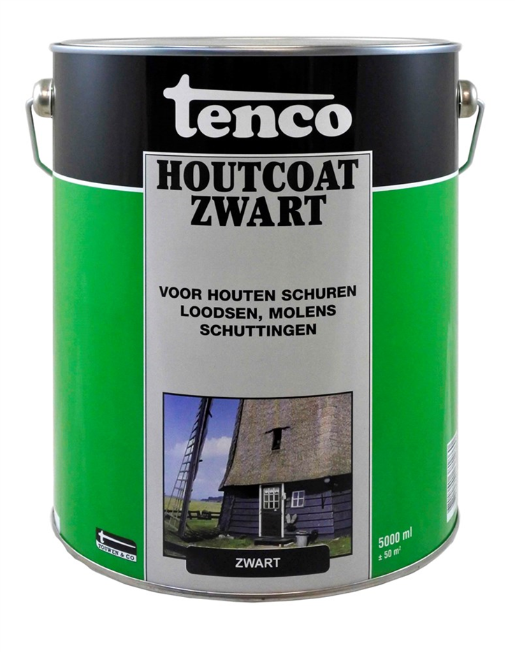 houtcoat zwart tenco