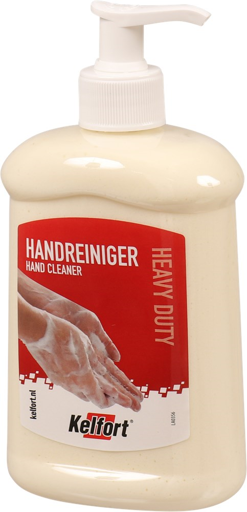 handreiniger met korrel kelfort