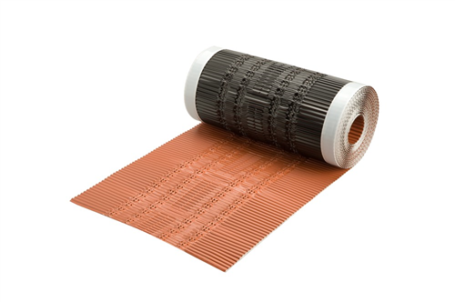 Nok- En Hoekkeper Aluminium Ubbink - 330X5000MM AIRTEC TERRACOTTA