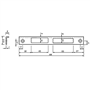 sluitplaat rvs polynorm-3