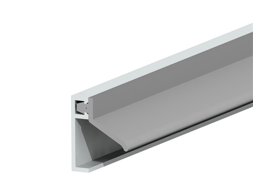 Tochtprofiel Aluminium Inbouw Ellen - AIB 3N XL 300CM
