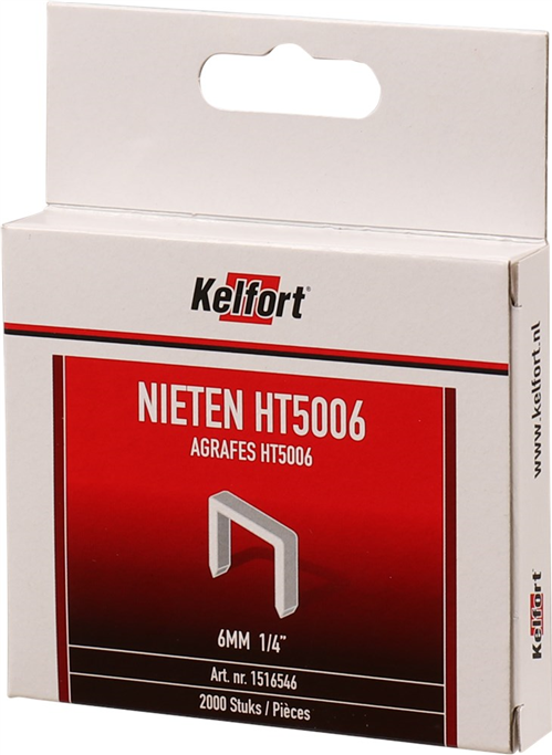 Hechtnieten Verzinkt Kelfort - HT5006 1/4'' X 6MM