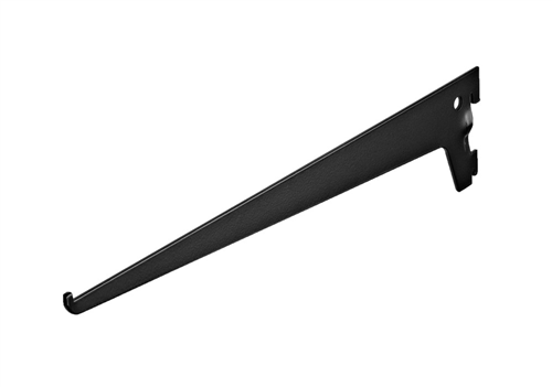 Plankdrager Staal Zwart - ENKEL ES350E 350MM