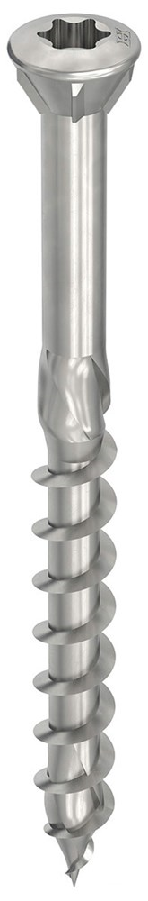 Glaslatschroef Rvs A2 Heco - 3.5X 40MM LK T10