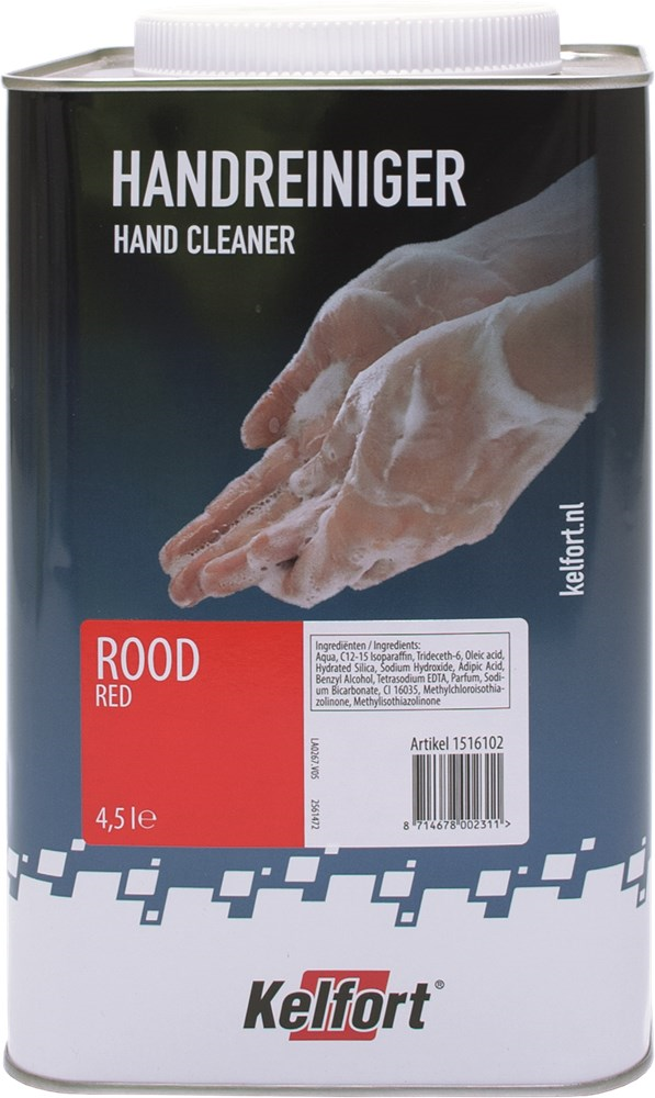 handreiniger met korrel kelfort