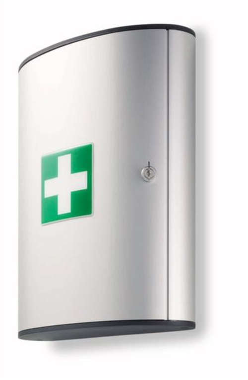 Ehbo Kast Aluminium Durable - FIRST AID BOX M LEEG