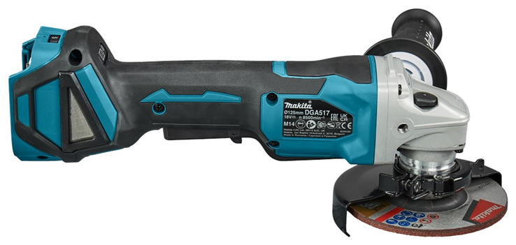 accu haakse slijper makita 125mm