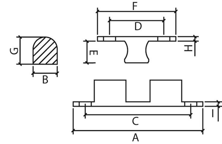 kogelsnapslot messing