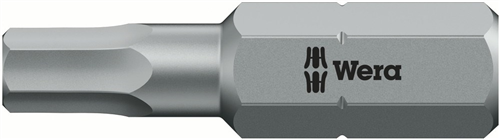 Schroefbit Inbus Wera - 840/1Z HEX-PLUS 2.5 25MM 1/4''