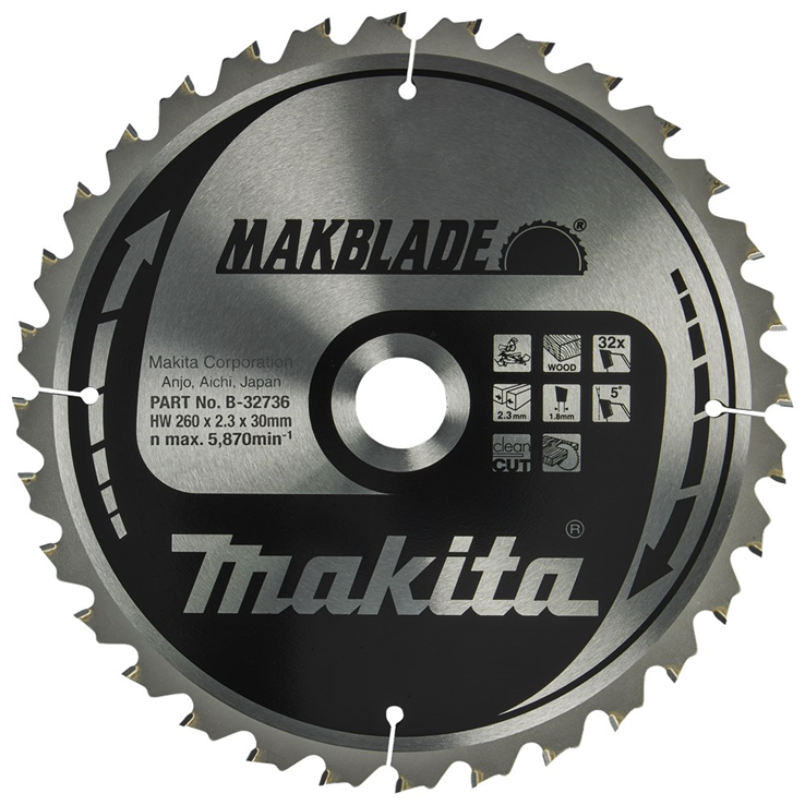 cirkelzaagblad hm makita